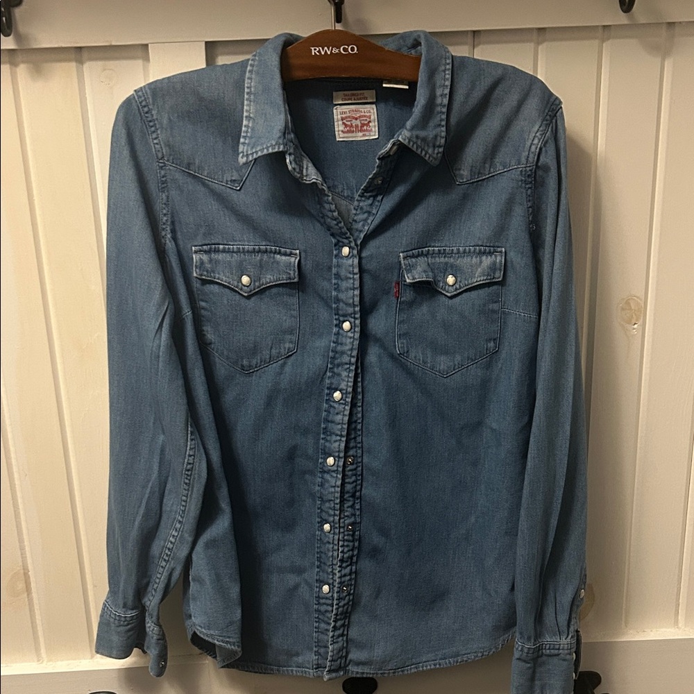 Levi's Classic Light Blue denim shirt